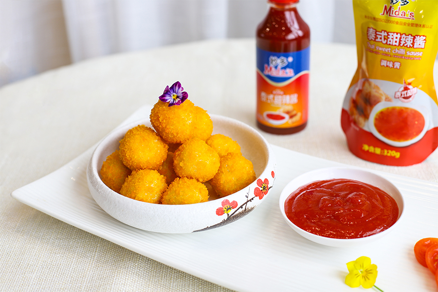 Thai fried fish balls