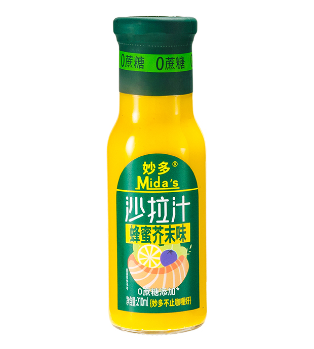 妙多蜂蜜芥末口味沙拉汁